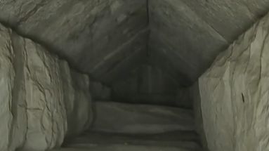 VIDÉO - Découvrez les images inédites du tunnel secret découvert au cœur de la pyramide de Khéops