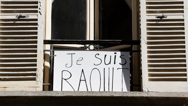Message de soutien au professeur Didier Raoult, le 23 avril 2020 à Paris.