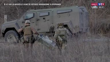 LCI SUR LE TERRAIN - Guerre en Ukraine : la nouvelle ligne de défense à Koupiansk