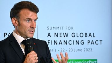 Climat, lutte contre la pauvreté… Emmanuel Macron veut "une taxation internationale"