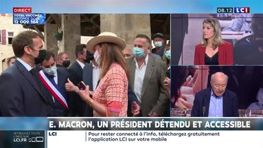 L'édito d'Olivier Mazerolle : Emmanuel Macron, "un président détendu et accessible"