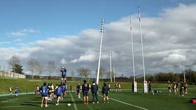 Les Bleus ne pourront pas bénéficier des infrastructures du Centre national de rugby, à Marcoussis, dans l'Essonne, durant le Mondial de rugby, qui se déroule pourtant en France.