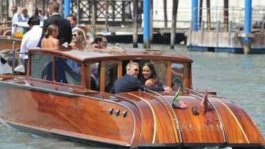 PHOTOS - Bastian Schweinsteiger et Ana Ivanovic à Venise : "vive les mariés"