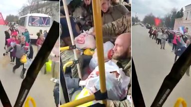Cette vidéo publiée le mercredi 21 février 2024 montre-t-elle réellement la population d'Avdiivka, en Ukraine, accueillir les soldats russes à bras ouverts ?