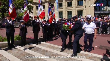 Hommage national à Cédric de Pierrepont et Alain Bertoncello : le recueillement du pays