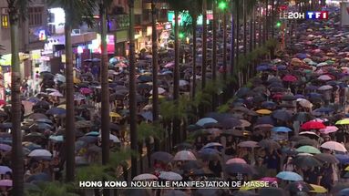 Hong Kong : nouvelle manifestation de masse