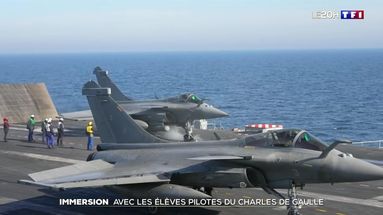 REPORTAGE - Immersion avec les élèves pilotes du Charles de Gaulle