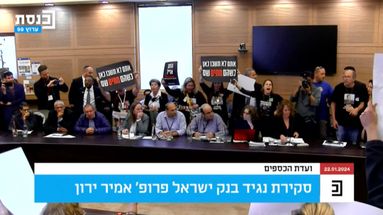 VIDÉO - En Israël, les proches des otages investissent le Parlement : "Ça ne peut pas continuer comme ça !"