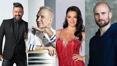 Le jury de la saison 11 de "Danse avec les stars" : Chris Marques, Jean-Paul Gaultier, Denitsa Ikonomova et François Alu.