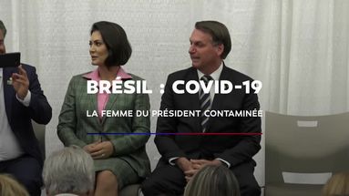 VIDÉO - Covid-19 au Brésil : Michelle Bolsonaro, l'épouse du président, testée positive à son tour