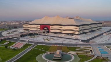 La stade Al Bayt, à Al Khor, au Qatar