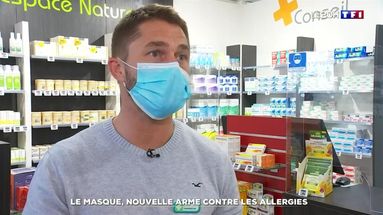 Le masque, nouvelle arme contre les allergies