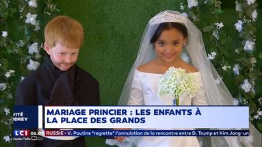 Mariage princier : les enfants à la place des grands