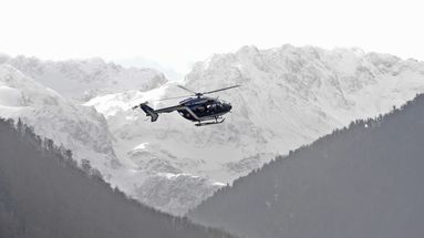 Une hélicoptère du PGHM en intervention. Illustration.
