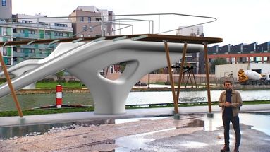 VIDÉO – Voici à quoi ressemblera le pont imprimé en 3D le plus long du monde installé à Aubervilliers pour les JO