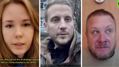 Alina Lipp, Adrien Bocquet et Thomas Roper, trois "journalistes" venus d'Occident qui servent la propagande russe