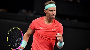 "Je me sens bien" : Rafael Nadal réussit son grand retour à Brisbane, un an après son dernier match