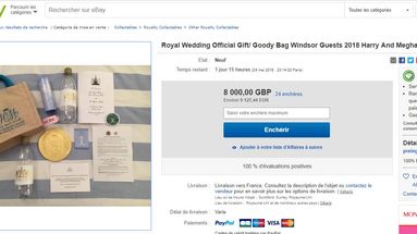 Mariage princier : les goodies bag offerts aux invités se retrouvent sur Ebay (et c'est hors de prix)