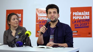 Samuel Grzybowski et Mathilde Imer, organisateurs de la primaire populaire.