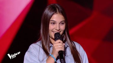 VIDÉO - "The Voice Kids" : Manon, victime de harcèlement scolaire, éblouit le jury  