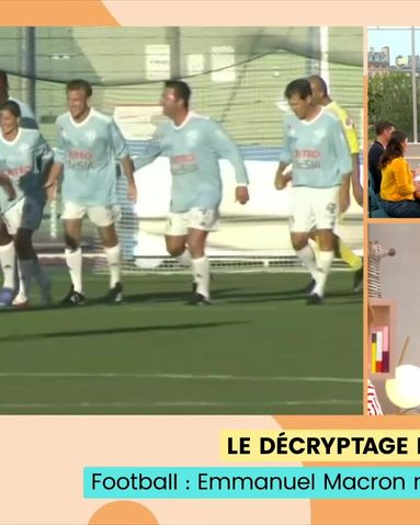 Bonjour ! La Matinale TF1 - Football : Emmanuel Macron numéro 3 !