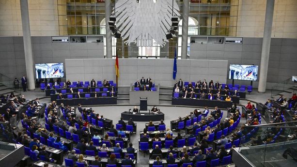 Le Bundestag, à Berlin