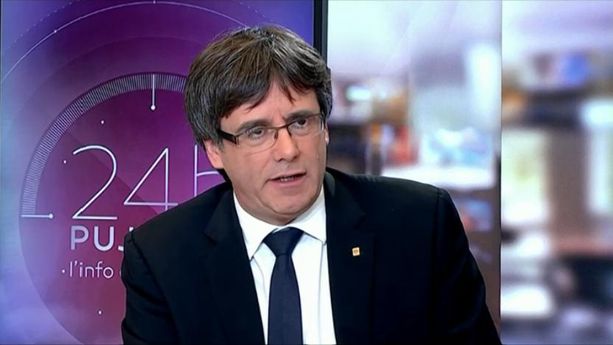 Référendum en Catalogne : Carles Puigdemont "préfère être vaincu dans la paix que gagnant dans la violence" 
