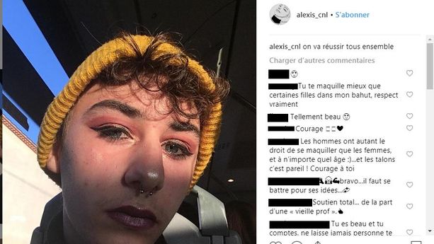 Albi : vague de soutien pour Alexis, un lycéen convoqué à cause de son maquillage