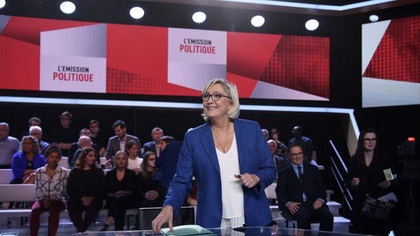 Pour ou contre la sortie de l'Euro ? "Nous allons voir", répond Marine Le Pen dans L'Émission politique