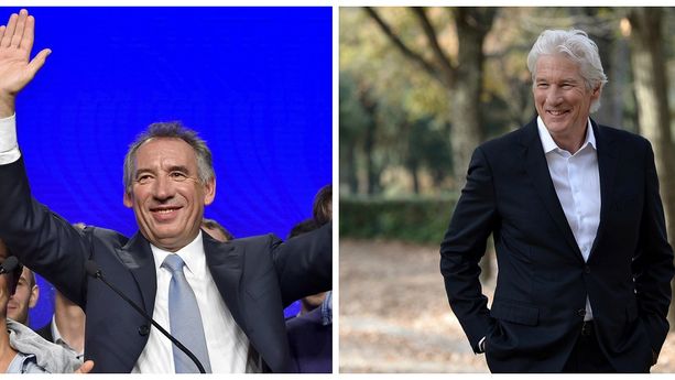 Dans "Une ambition intime", Bayrou parle de sa ressemblance avec Richard Gere… et se fait tacler par Twitter