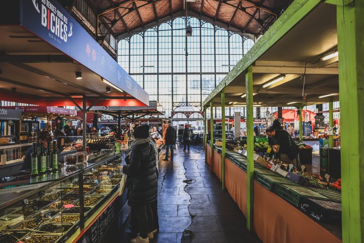 Votre plus beau marché 2023 : le marché Fréry de Belfort, le lion en effigie