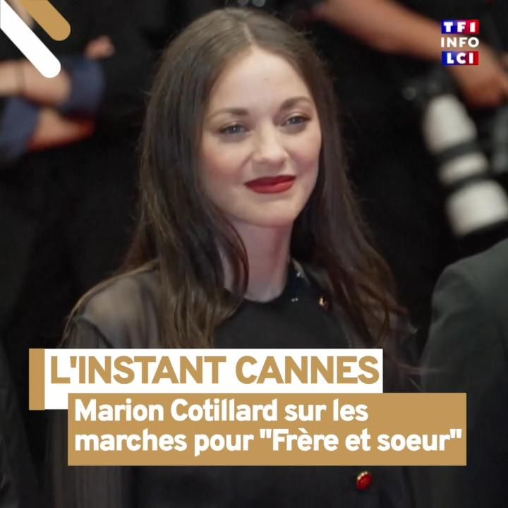 Cannes 2022 : Marion Cotillard radieuse sur les marches