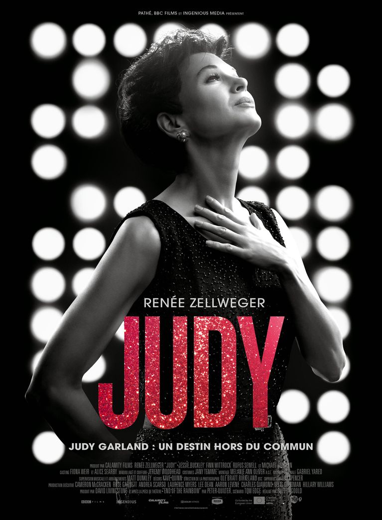 L'affiche de "Judy", le biopic sur Judy Garland avec Renée Zellweger, en salles le 22 janvier.
