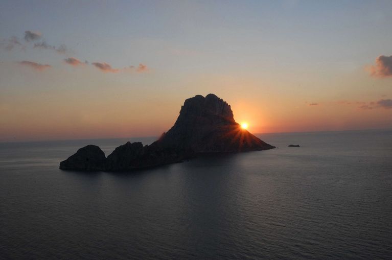 Le rocher Es Vedrà d'Ibiza