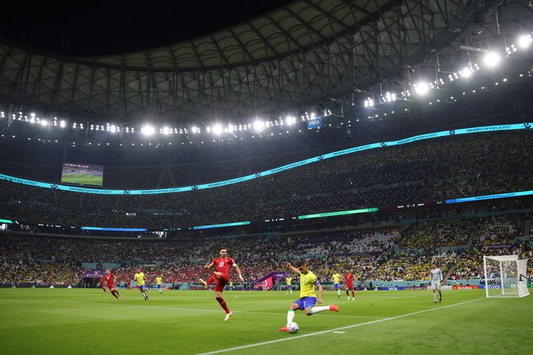 Le Lusail Stadium lors de Brésil-Serbie.