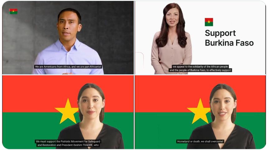 Burkina Faso : que sait-on de ces vidéos qui soutiennent la junte militaire au pouvoir ?