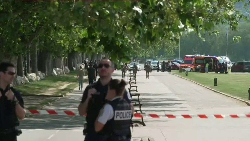 EN DIRECT - Annecy : des enfants attaqués au couteau dans un parc, un suspect interpellé